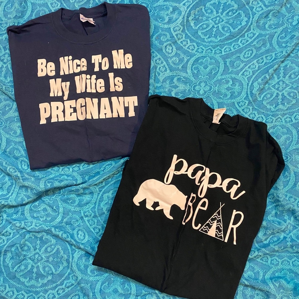 Funny Baby Daddy/Poppa Bear T Shirt Bundle - Picture 1 of 1